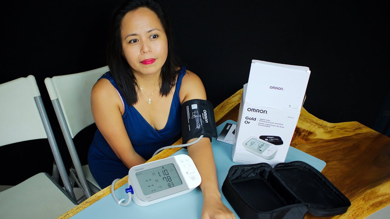 How to Take Your Blood Pressure with an Omron Gold. 