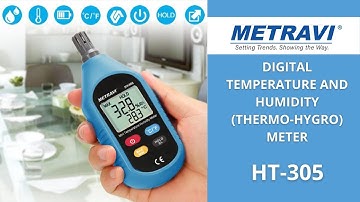 Metravi HT-305 Mini Temperature & Humidity Meter Unboxing