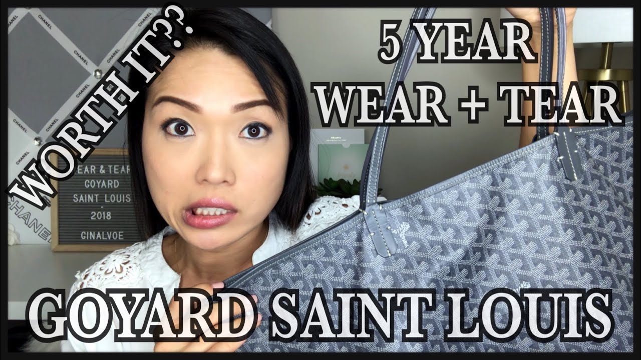 GOYARD ST. LOUIS Worth It? 5-Year Wear 