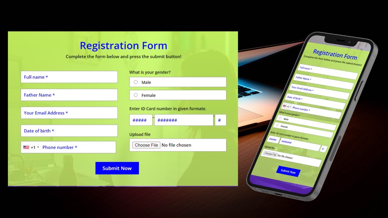 Free Course: Responsive Login & Registration Form Using HTML CSS JavaScript, Login Form Tutorial In Hindi 2021 from CODE4EDUCATION