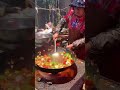 Amazing wok skills of village chef making yummy Chinese stir-fry #Shorts