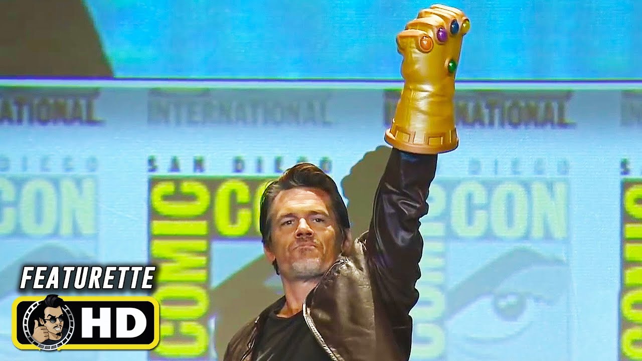 Josh Brolin Emerges as Thanos [HD] Comic Con 2014 Marvel Reveal