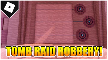 How to Start & Complete the TOMB ROBBERY in JAILBREAK! (Temple Raid) [ROBLOX]