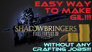 Easy way to make GIL in FFXIV without crafting!!!