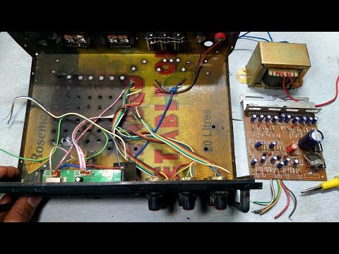 Amplifier का पूरा Wire टूट गया है, A to Z Wiring करना सीखें || How to Wiring LA4440 Amplifier