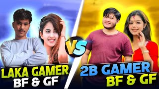 2B GAMER GF BF CHALLENGE LAKA GAMER GF BF👿 2 V 2🔥