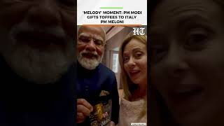 PM Modi Gifts ‘Melody’ Toffees To Giorgia Meloni | ‘MELODI’ Moment Returns | #melodi