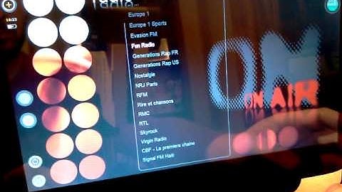 ExoPC - Internet Radio through ExoPC UI Layer