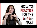 MCAT Exam Strategy Quiz