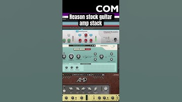 How to create a guitar combinator #reason13 #musicproduction