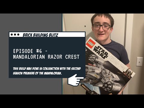 Brick Building Blitz Episode 6 - Mandalorian Razor Crest