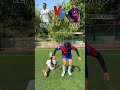 Scissor Kicks vs Curtsy Lunges 🔥 Ronaldo or Messi – Who nailed it?#football #ronaldo