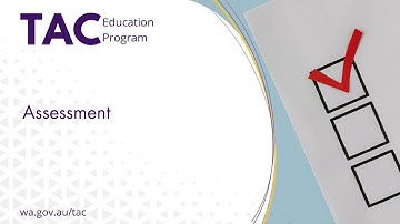 Assessment webinar (Outcome Standards 1.3 to 1.6)