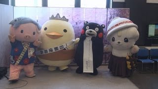 バリィさんが一日郵便局長 東京中央郵便局