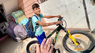 Tuition Bhi Cycle Pe Jana hai Esko 😅