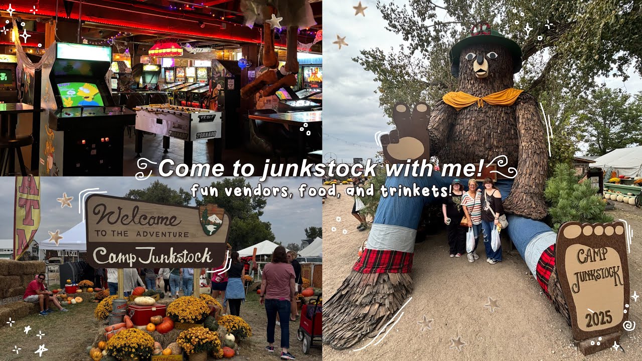 ˙⋆✮ 📎 come to junkstock with me! 