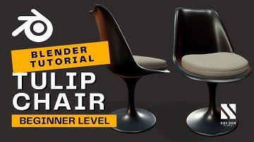 Tulip Chair | Blender Beginner Tutorial