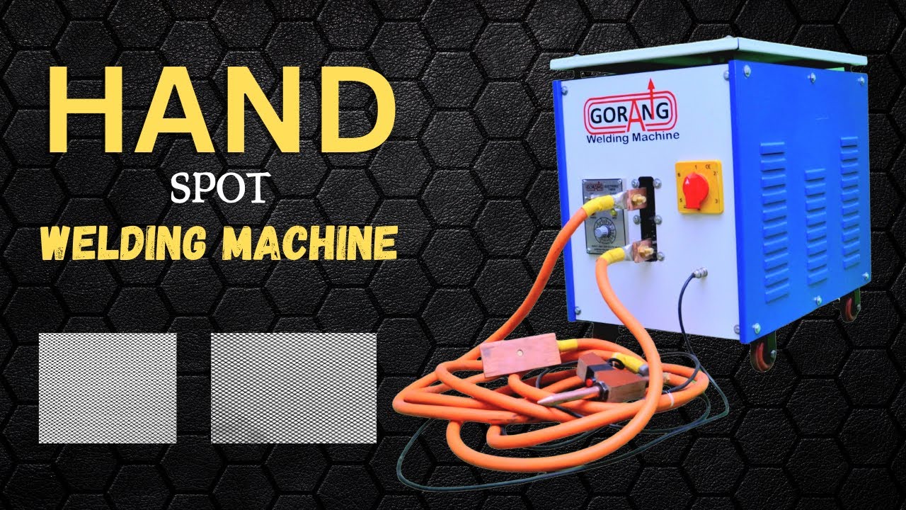 Hand Spot Welding Machine with Roller and Spot Welding Gun 
