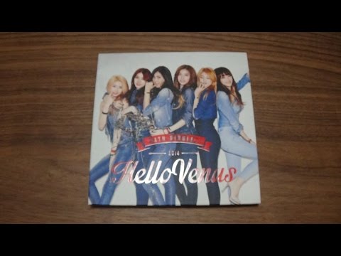 Unboxing Hello Venus 헬로비너스 4th Mini Album Sticky Sticky 끈적