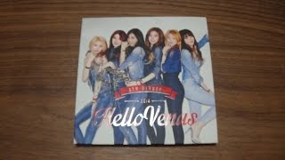 Unboxing Hello Venus 헬로비너스 4Th Mini Album Sticky Sticky 끈적끈적