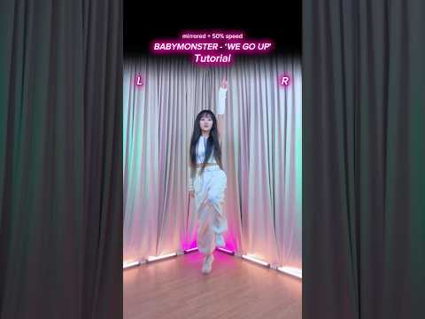 TUTORIAL BABYMONSTER WE GO UP Dance Babymonster Wegoup Wegoup Challenge Kpopdance 