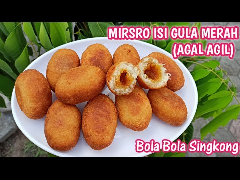 Jajan Pasar Singkong Isi Gula Merah