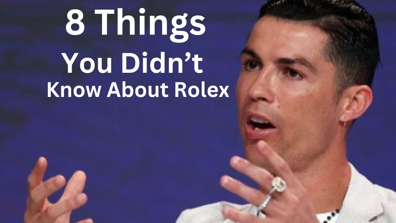 8 Fascinating Facts About Rolex Watches You Didn't Know YouTube