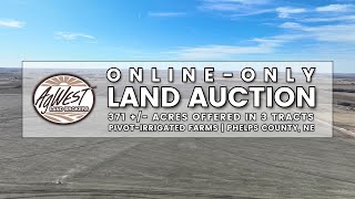 Online-Only Land Auction - 371 +/- Acres in Phelps County, NE Offered in 3 Tracts
