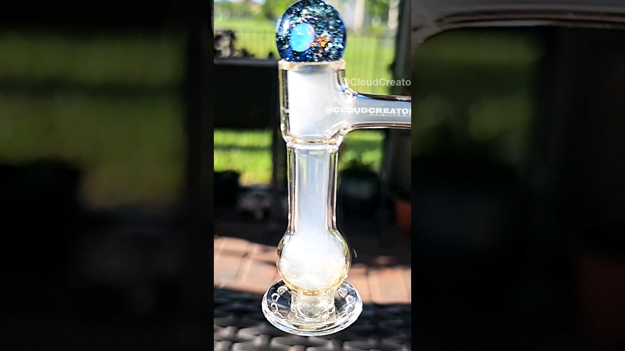 How live rosin looks - slow motion. Cloud Creator Mammatus Quartz nail 