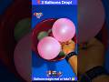 3 Color Balloons Jump Into The Pot! Part 6 #shorts #balloons #balloonchallenge #magicballoon
