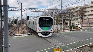 西武30000系30104F 急行本川越行き 小平駅発車