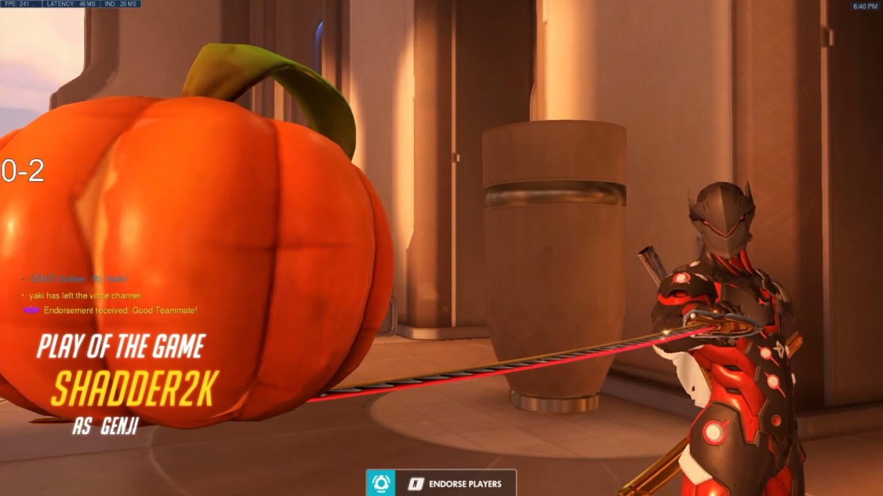 Overwatch Genji God Shadder2k Trying To Carry His Team -SADGE-