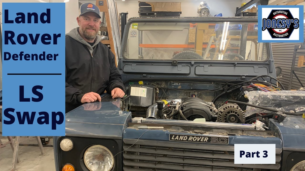 Land Rover Defender 90 LS Swap - Part 3 - YouTube