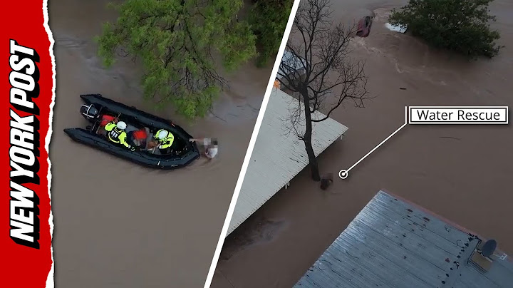 San Angelo police release footage of aerial rescues during deadly Texas flood