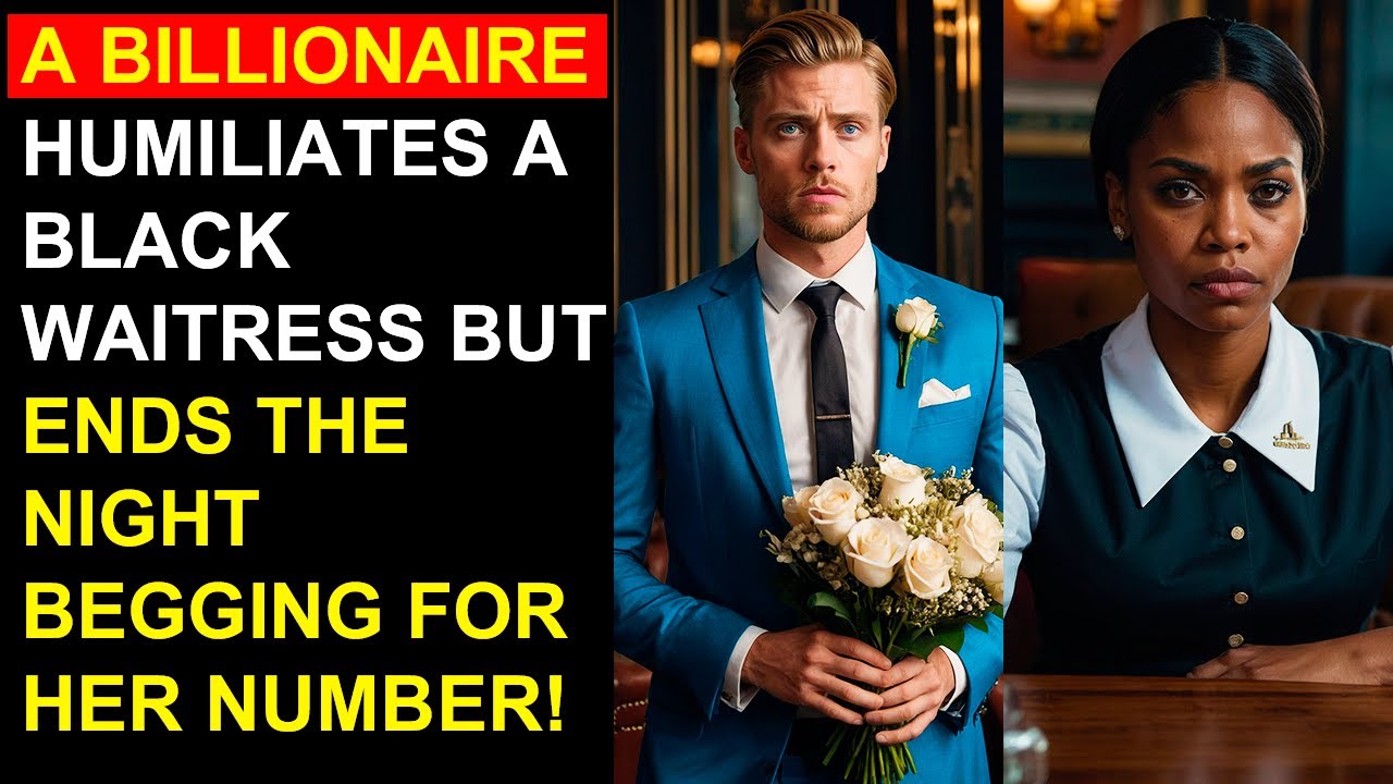 A Billionaire Humiliates a Black Waitress—But Ends the Night Begging for Her Number