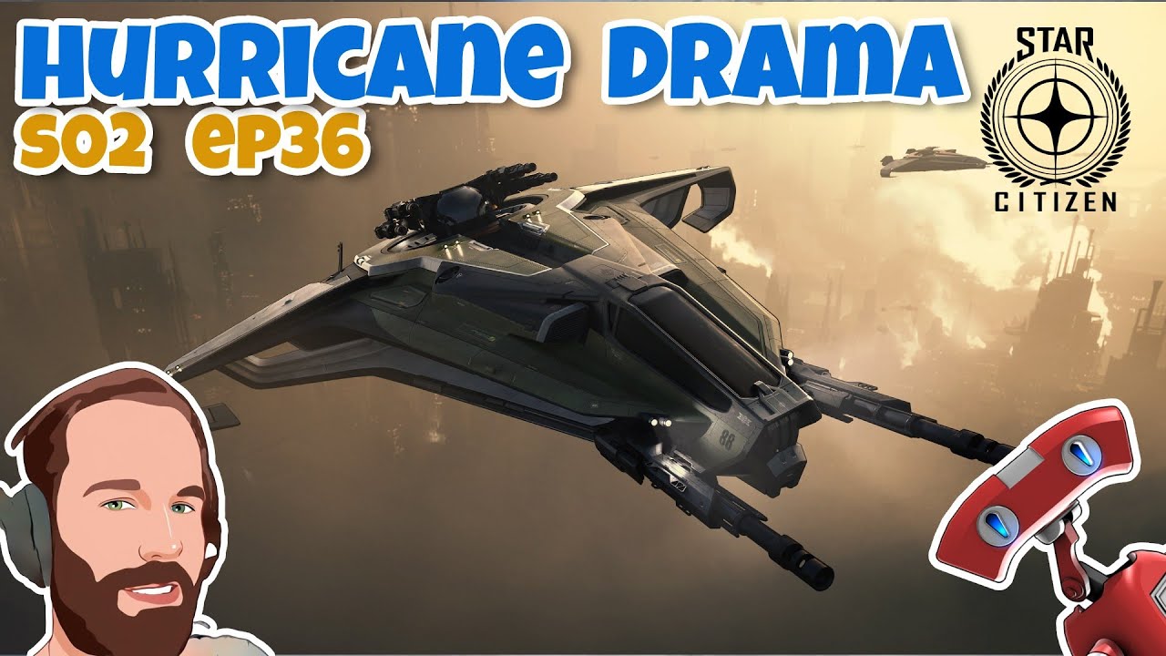 Star Citizen - S02 EP36 PYTAGUS DRAMA en plein conflit entre le ANVIL Hurricane et le RSI Scorpius