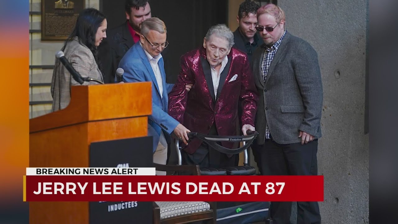 Jerry Lee Lewis dead at 87 - YouTube