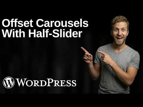 How To Offset Carousels With Half-Slider In WordPress Elementor (2026 Easy Guide)