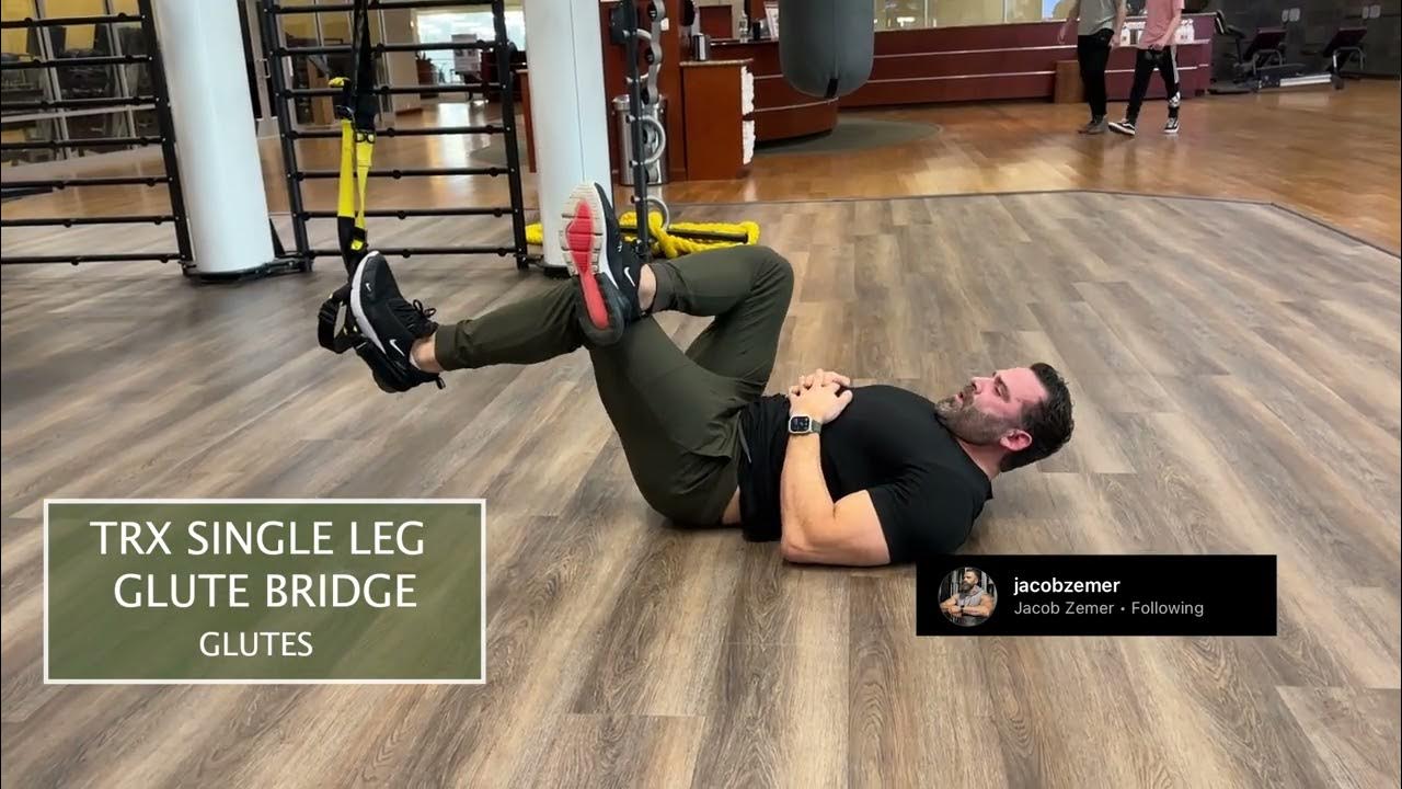 Trx Single Leg Glute Bridge YouTube