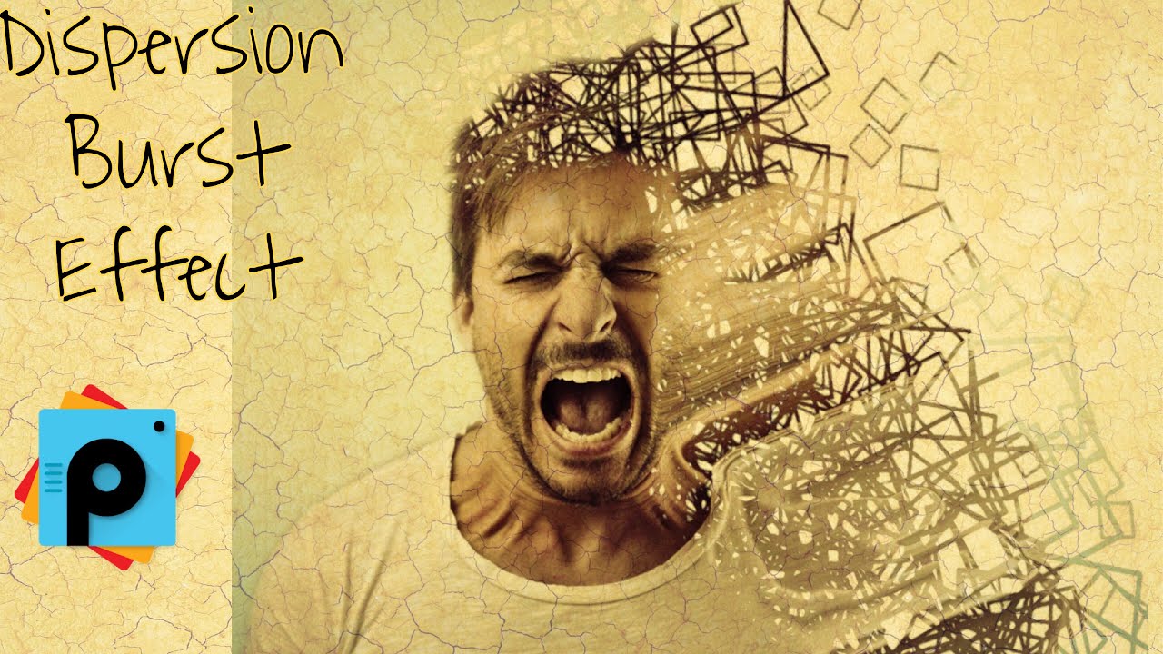 PicsArt dispersion effect/ PicsArt brust effect ( easy method)