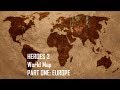 Heroes 3 - Real World Map (200%) PART ONE: EUROPE