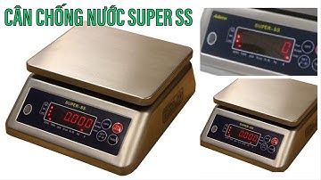 Cân Điện Tử Cân Thuỷ Hải Sản Super SS 30kg, Cân Điện Tử Chống Nước Tốt Nhất Hiện Nay