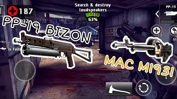 Dead Trigger 2: MAC M1931 & PP - 19 Bizon | Gameplay
