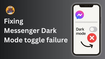 How To Fix Messenger Dark Mode Toggle Not Working (2025 SOLVED)