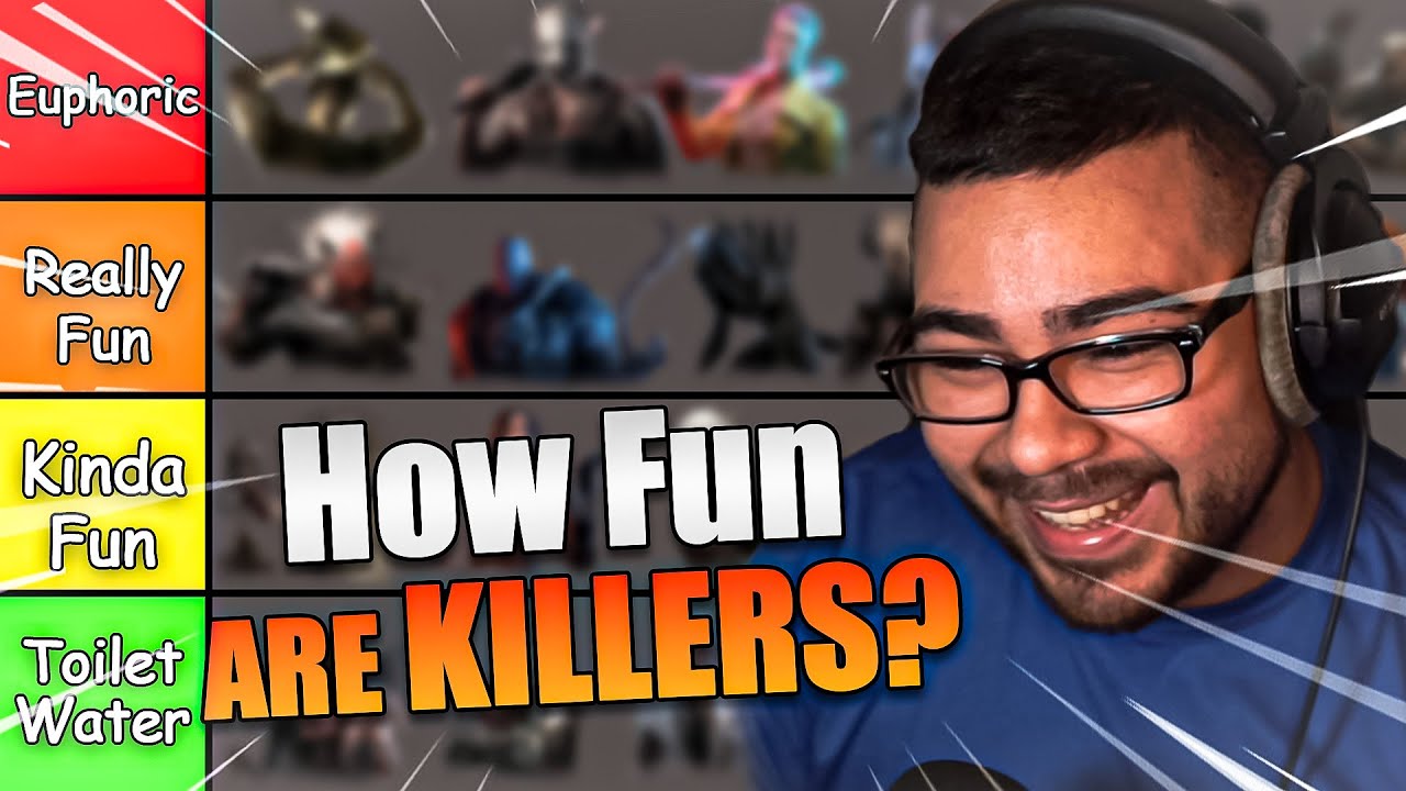 РЕЙТИНГ КАЖДОГО DBD KILLER ПО УДОВОЛЬСТВИЮ ИГРАТЬ!