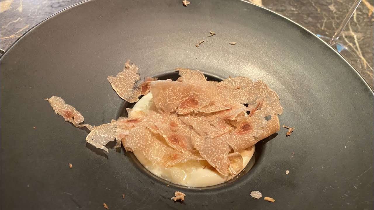 Fine dining at Alo for tasting menu