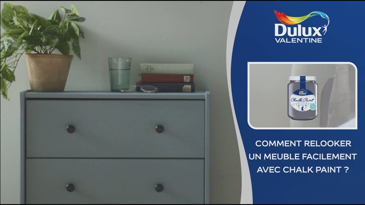 Comment relooker un meuble facilement avec Chalk Paint ? Dulux