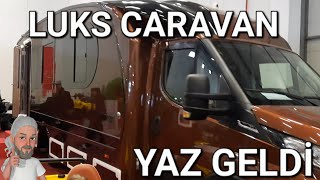 Yazın tam gezmelik karavan