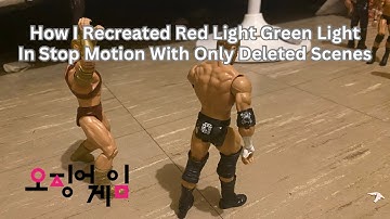 How I Recreated Squid Game Session 1: Red Light, Green Light In Stop Motion W/ Only Deleted Scenes