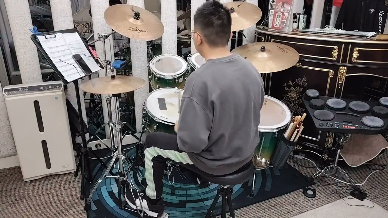 smells like teen spirit drum cover